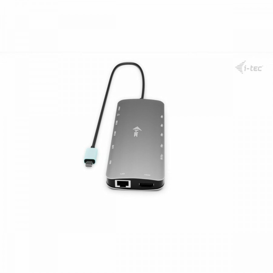 USB Hub i-Tec C31NANOTRIPLEDOCKPD Grey