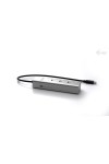 USB Hub i-Tec C31HUBMETAL8KPDPRO Silver