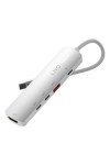 USB Hub Linq Byelements LQ49051 White Grey