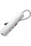 USB Hub Linq Byelements LQ49051 White Grey