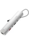 USB Hub Linq Byelements LQ49061 White Grey