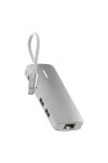 USB Hub Linq Byelements LQ49081 White Grey