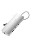 USB Hub Linq Byelements LQ49081PS White Grey