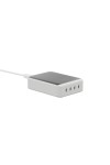 USB Hub Linq Byelements LQDC240 White Grey