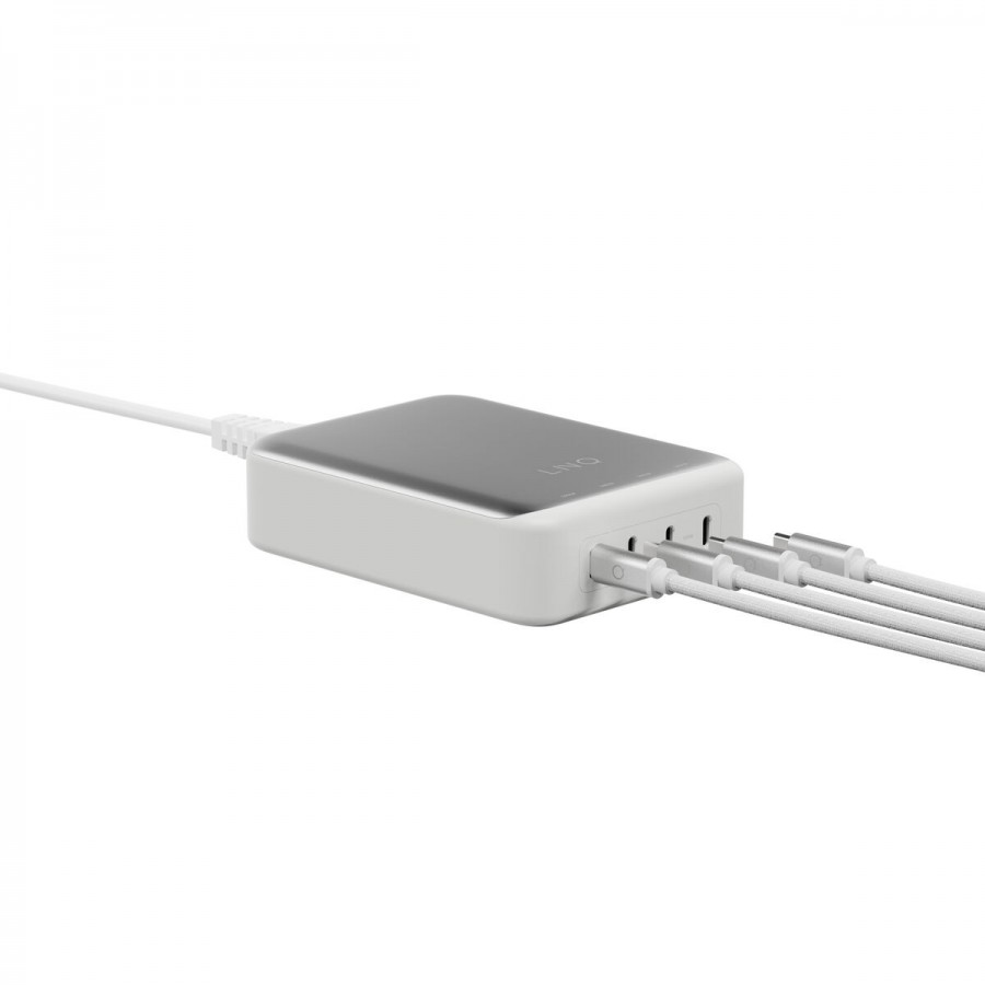 USB Hub Linq Byelements LQDC240 White Grey