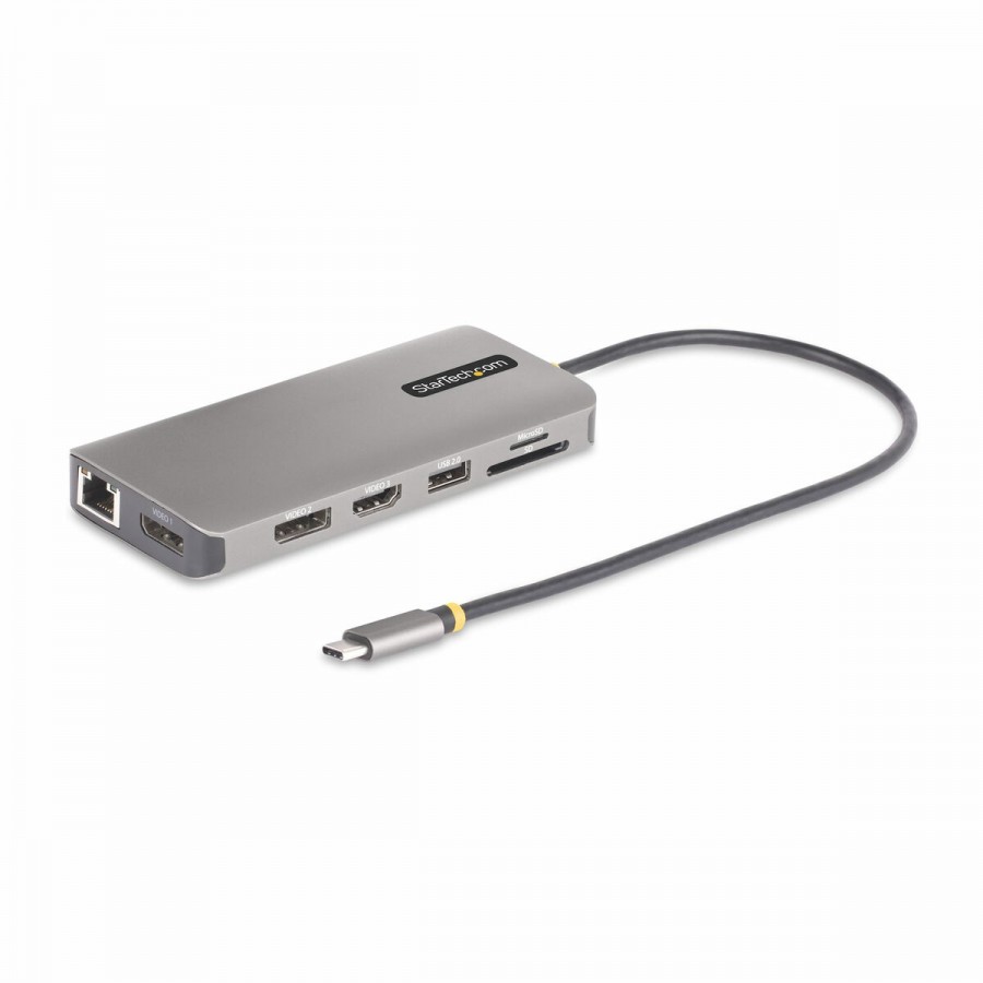 USB Hub Startech 154B-USBC-MULTIPORT Grey 100 W