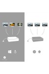 USB Hub i-Tec C31FLATPRO100 Grey
