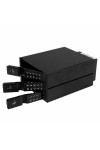 Rack Startech HSB3SATSASBA Black 3,5