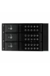 Rack Startech HSB3SATSASBA Black 3,5