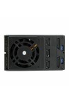 Rack Startech HSB3SATSASBA Black 3,5