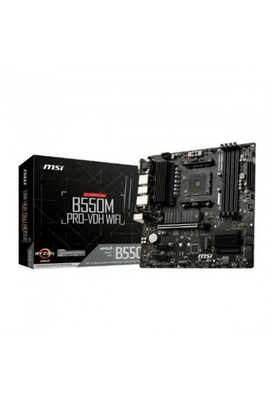 Gaming Motherboard MSI B550M PRO-VDH mATX DDR4 AM4 WiFi